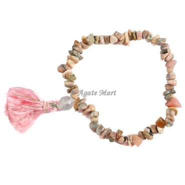 Moonstone Chips Stones Bracelet
