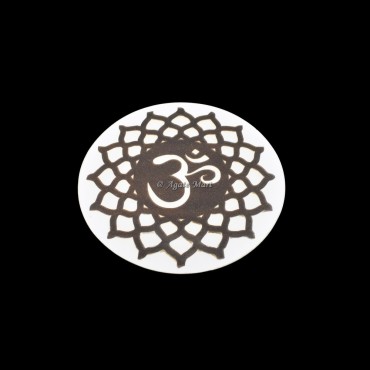 Sahasrara Chakra Engraved MDF Grid
