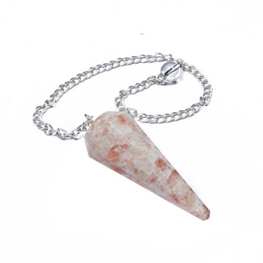 Sunstone 12 Faceted Pendulum