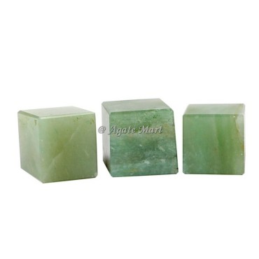 Green Aventurine Crystal Cube