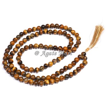 Tiger Eye High Quality Prayer 108 Beads Japa Mala