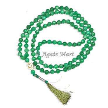 Multi Flourite Prayer 108 Beads Japa Mala