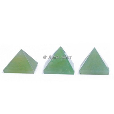 Green Aventurine Crystals Pyramid