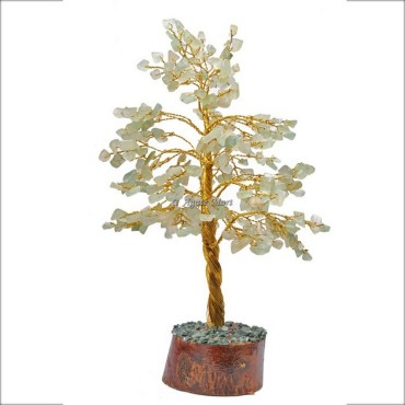 Green Aventurine 300 Chips Golden Wire Tree