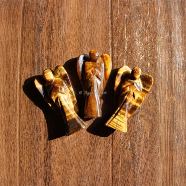 Tiger Eye Mini Healing Angel