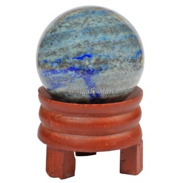 Lapis Lazuli Crystals Sphere