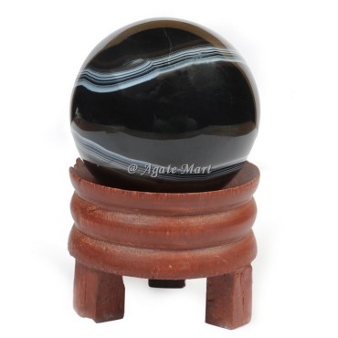 Black Onyx Crystals Sphere