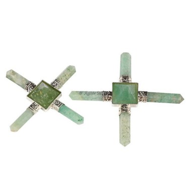 Green Aventurine Crystals Energy Generator