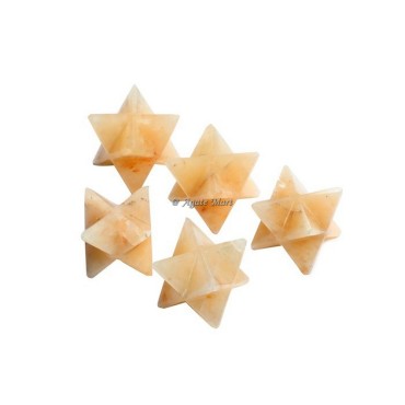 Golden Quartz Merkaba Healing Star