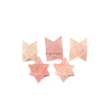 Rose Quartz Merkaba Healing Star