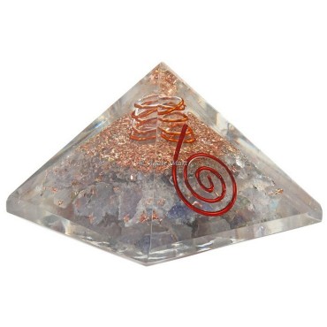 Iolite Orgonite Crystals Pyramid