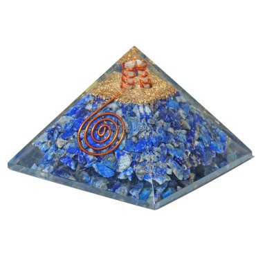 Lapis Lazuli Healing Orgone Emf Protect Pyramid