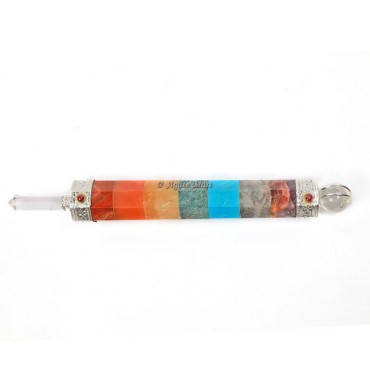 Seven Chakra Bonded Healing Stick Wand
