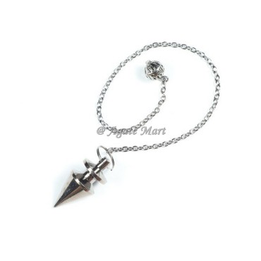 Brass Silver Metal Metal Pendulum