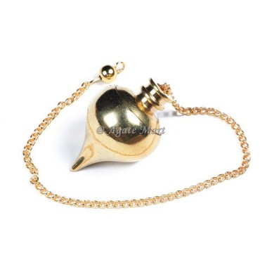 Golden Metal Openable Ball Shape Metal Pendulum