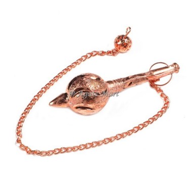 Copper Brass Hanuman Gada Metal Pendulum
