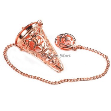 Copper Brass OM Cage Metal Pendulum