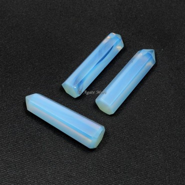 Opalite Obelisk Faceted Pencil