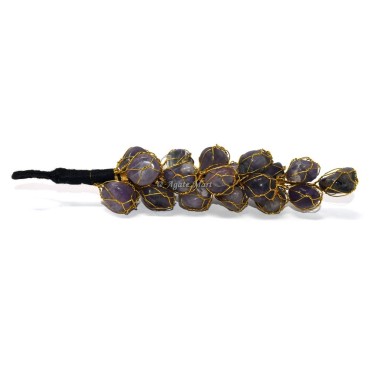 Healing Crystals Amethyst Wall Hanging