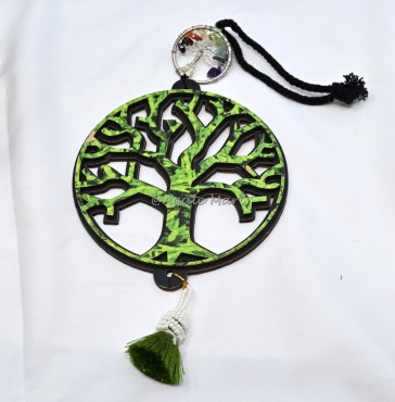 Tree Of Life With 7 Chakra Tree Of Life Wall or Car Hanging For Healing