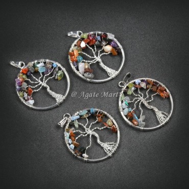 Tree Of Life Round Shape Pendant