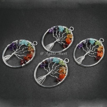 Tree Of Life Oval Shape Pendant