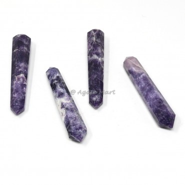 Lepidolite Double Terminated Point