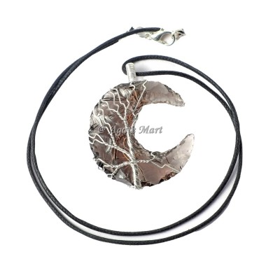 Black Obsidian Wire Wraped Healing Pendants